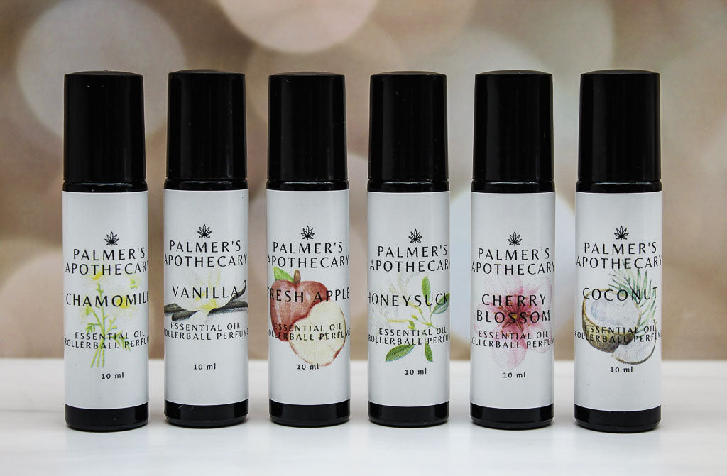 Perfume Rollerballs with Essential Oils