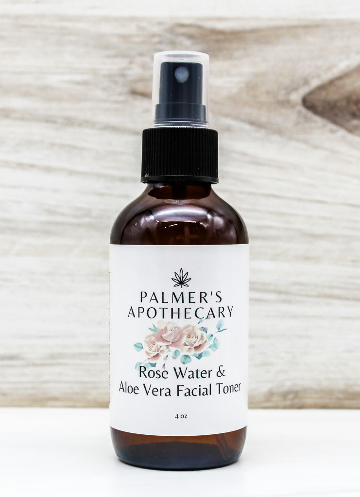 Rose Water & Aloe Vera Facial Toner